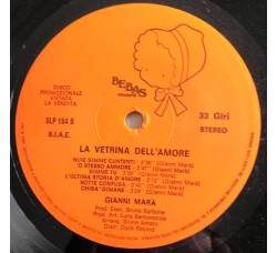 Gianni Marà - La vetrina dell'amore - LP/Vinile