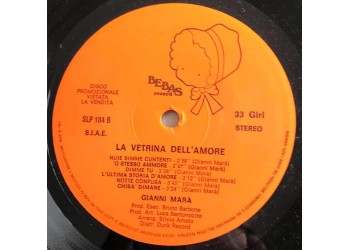 Gianni Marà - La vetrina dell'amore - LP/Vinile