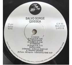 Salvo Sorge - Odissea  -  Vinyl, LP - 