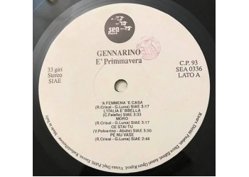 Gennarino E' Primmavera - Vinile, LP - Uscita: 1979