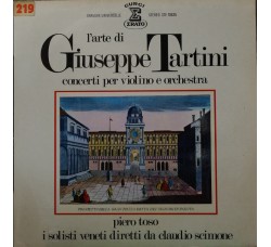 Artisti vari: Giuseppe Tartini, Piero Toso, Claudio Scimone, I Solisti Veneti 