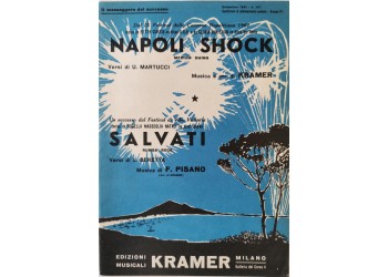 Napoli shock - Salvati, Spartito Musicale - Anno 1961
