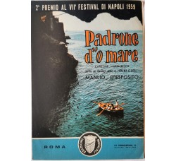 Spartito Musicale - Padrone d'o mare