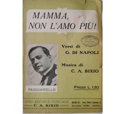 Spartito Musicale -  Mamma, non l'amo più!