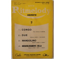 Serie Ritmelody (sonoro) - Spartito Musicale da collezione,  Anno: 1961