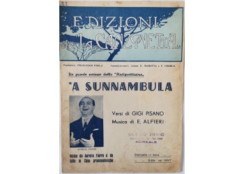 Spartito Musicale -  A sunnambula
