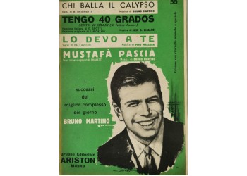 Bruno Martino - Josè D. Bicalho - Pino Massara, Spartito Musicale da collezione 