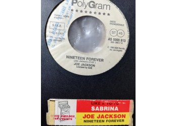 Sabrina Salerno / Joe Jackson – Like A Yo-Yo / Nineteen Forever – 45 RPM - Jukebox