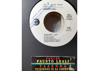 Fausto Leali / Tazenda – Perchè? / Pitzinnos In Sa Gherra – 45 RPM   Jukebox