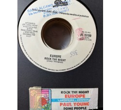Europe (2) / Paul Young – Rock The Night / Some People – 45 RPM   Jukebox