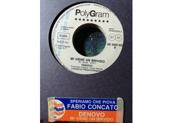 Fabio Concato / Denovo – Speriamo Che Piova / Mi Viene Un Brivido – 45 RPM   Jukebox