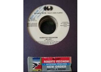 Roberto Vecchioni / New Order – Milady / Round & Round – 45 RPM   Jukebox