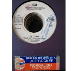 Joe Cocker / Fiordaliso – What Are You Doing With A Fool Like Me / Cosa Ti Farei – 45 RPM   Jukebox