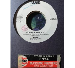 Enya / Massimo Priviero – Storms In Africa / San Valentino – 45 RPM   Jukebox