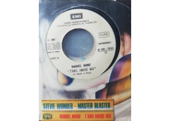 Stevie Wonder / Manuel Manu'* – Master Blaster (Jammin') / T'Amo Amore Mio – 45 RPM   Jukebox