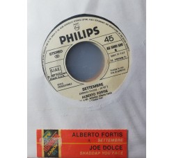 Joe Dolce Music Theatre / Alberto Fortis – Shaddap You Face / Settembre – 45 RPM   Jukebox