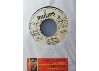 Joe Dolce Music Theatre / Alberto Fortis – Shaddap You Face / Settembre – 45 RPM   Jukebox