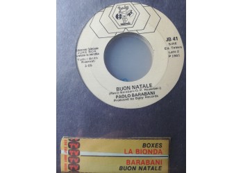 La Bionda / Paolo Barabani – Boxes / Buon Natale – 45 RPM   Jukebox