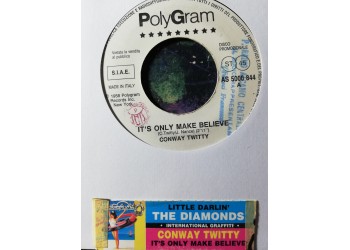 Conway Twitty / The Diamonds – It's Only Make Believe / Little Darlin' – 45 RPM   Jukebox