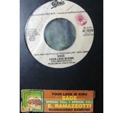 Eros Ramazzotti / Sade – Buongiorno Bambina / Your Love Is King – 45 RPM   Jukebox