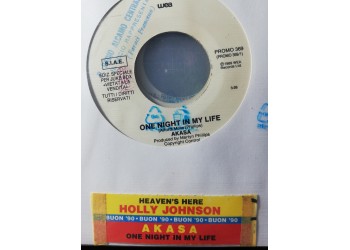 Akasa / Holly Johnson – One Night In My Life / Heaven's Here – 45 RPM  Jukebox