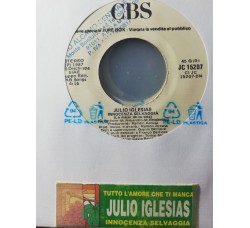 Julio Iglesias – Tutto L'Amore Che Ti Manca (Todo El Amor Que Te Hace Falta) – 45 RPM  Jukebox