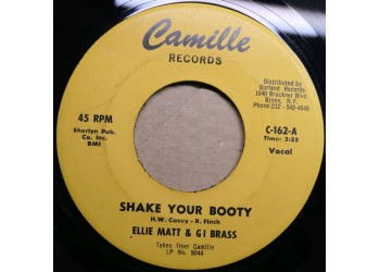 Ellie Matt & The GI Brass* – Shake Your Booty – 45 RPM 