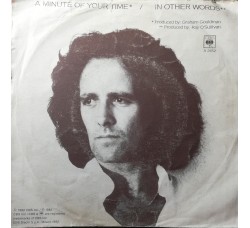 Gilbert O'Sullivan – A Minute Of Your Time – 45 RPM 
