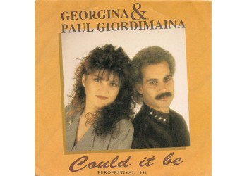 Georgina & Paul Giordimaina – Could It Be (Eurofestival 1991) – 45 RPM 