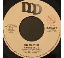 Mia Martini – Quante Volte / Solo Noi – 45 RPM