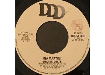 Mia Martini – Quante Volte / Solo Noi – 45 RPM