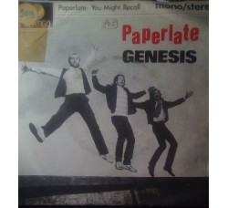 Genesis – Paperlate / You Might Recall – 45 RPM