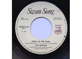 Led Zeppelin – Fool In The Rain / Hot Dog – 45 RPM