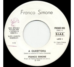 Franco Simone / Freddie James – A Quest'Ora / Get Up And Boogie – Jukebox