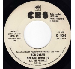 Bob Dylan / Ellen Foley – Man Gave Names To All The Animals / We Belong To The Night – Jukebox