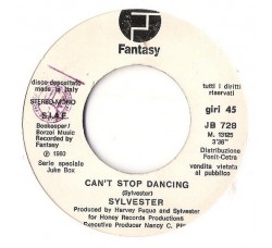 Sylvester / Bruno D'Andrea – Can't Stop Dancing / Mara – Jukebox