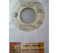 Lionel Richie / Animal Nightlife – Say You Say Me / Preacher Preacher – Jukebox