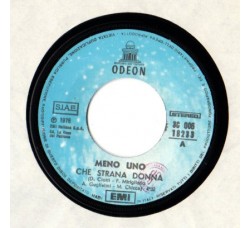 Meno Uno – Che Strana Donna – 45 RPM