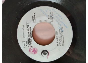 Dionne Warwick + Stevie Wonder / Galaxy (4) – It's You / Everybody's Laughing – 45 RPM - Jukebox