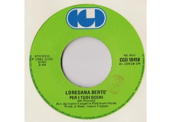 Loredana Bertè – Per I Tuoi Occhi – 45 RPM - Jukebox