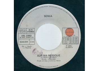 Sonia (5) – Sur Ma Musique – 45 RPM - Jukebox