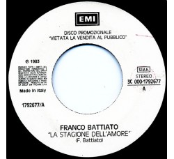 Franco Battiato / Garbo (3) – La Stagione Dell'Amore / Radioclima – 45 RPM - Jukebox