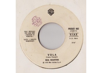 Mia Martini / Tony Renis & Tony Renis – Vola / Discoquando Pt. 1 - Medley – 45 RPM - Jukebox