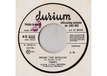 Terry (11) – Begin The Beguine – 45 RPM - Jukebox