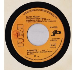 Patty Pravo / Rino Gaetano – Autostop / Ahi Maria – 45 RPM - Jukebox