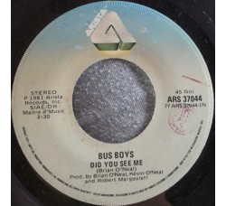 Bus Boys* – Did You See Me – 45 RPM