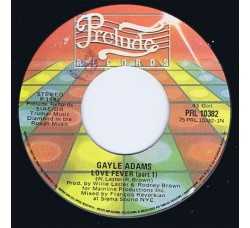 Gayle Adams – Love Fever – 45 RPM