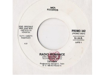 Tiffany / Nick Kamen – Radio Romance / Don't Hold Out – 45 RPM, Promo