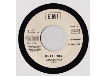 Duty Free / The Michael Zager Band – Crossongs / Let's All Chant - Jukebox