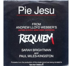 Sarah Brightman And Paul Miles-Kingston – Pie Jesu – 45 RPM 